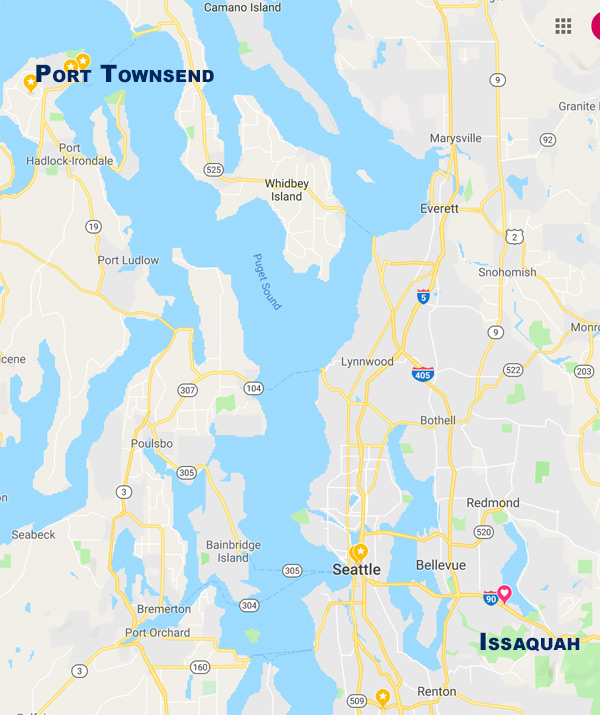 Property Location in the Puget Sound