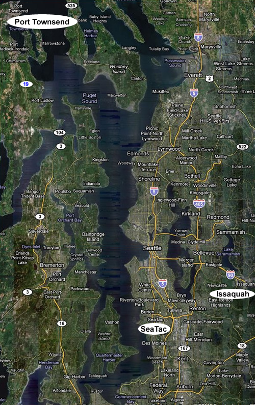 Property Location in the Puget Sound